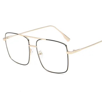 

New box retro flat mirror net red street shot with the same glasses frame 1825 student with mirror flat mirror wild