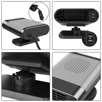 

Newest 12V 150W Car Heater Fan Portable Windshield Defogger Heater Auto Heater Fan Car Electric Heater Defroster Demister
