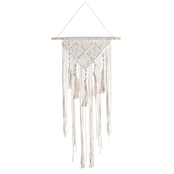 

White Wall Pendants Bohemian Style Wedding Decoration Woven Mesh Dream net Home Decoration
