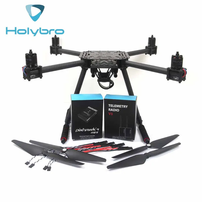 Holybro X500 Pixhawk 4 мини 500 мм Колесная база рамка Комплект для RC FPV гоночный Квадрокоптер Дрон ж/комбо 1045 пропеллер 2216 880KV мотор
