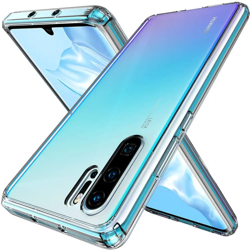 

Currently Available Huawei P30 Pro Phone Case Transparent Two-in-One Soft TPU + PC Acrylic Phone Case P20 LiTE