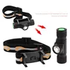 Mini Portable LED Headlamp USB Rechargeable 18650 Batttery Flashlight Waterproof Fishing Headlight Torch Light ► Photo 3/6