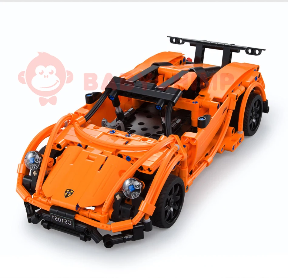 DIY строительные блоки кирпичи Technic Super Sportscar RC автомобиль 918 модель скорость чемпионы дистанционное управление автомобили игрушки для детей