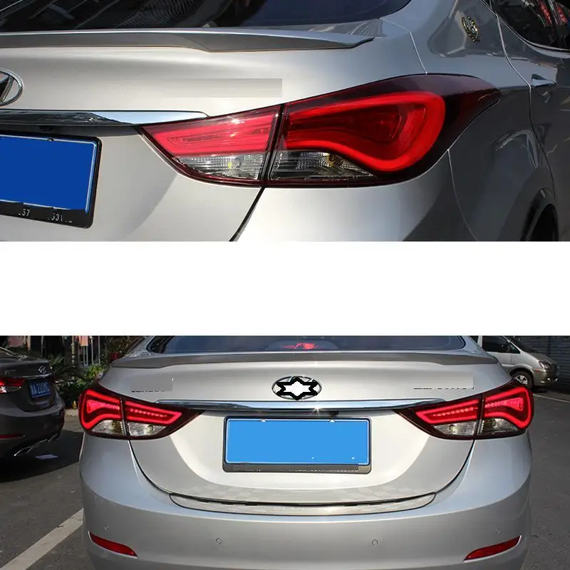 Luces Para авто аксессуары дневные ходовые Автомобильные светодиодные фары Задние Автомобильные фары в сборе 12 13 14 15 16 для hyundai Elantra