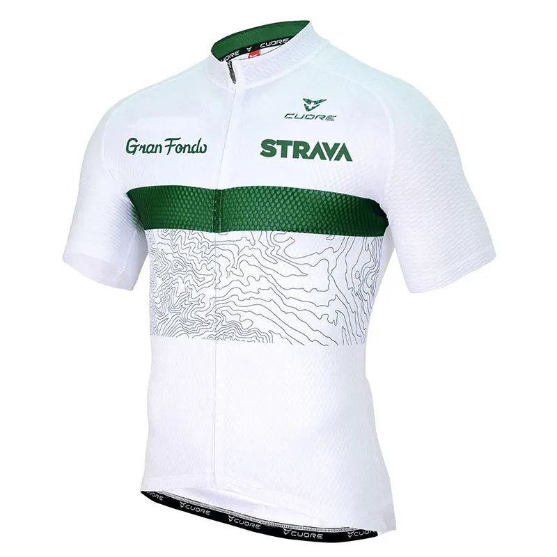 2021 STRAVA Mens short sleeve cycling point jerseys Cl Wave Bike free Nashville-Davidson Mall shipping