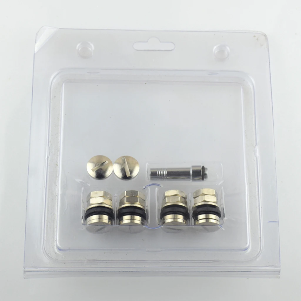4 Pieces Universal Stealth Ladder Adjust Car Tire Tire Mount Hidden Valve