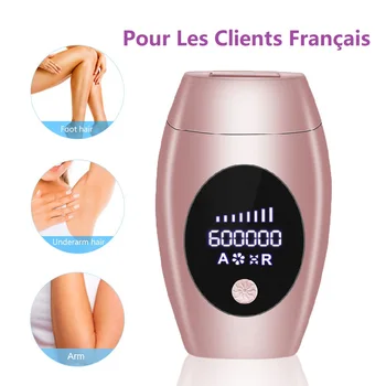 

600000 Flash Portablel Permanent Laser Epilator LCD Display Laser IPL Hair Removal Machine Photoepilator Painless Depilador