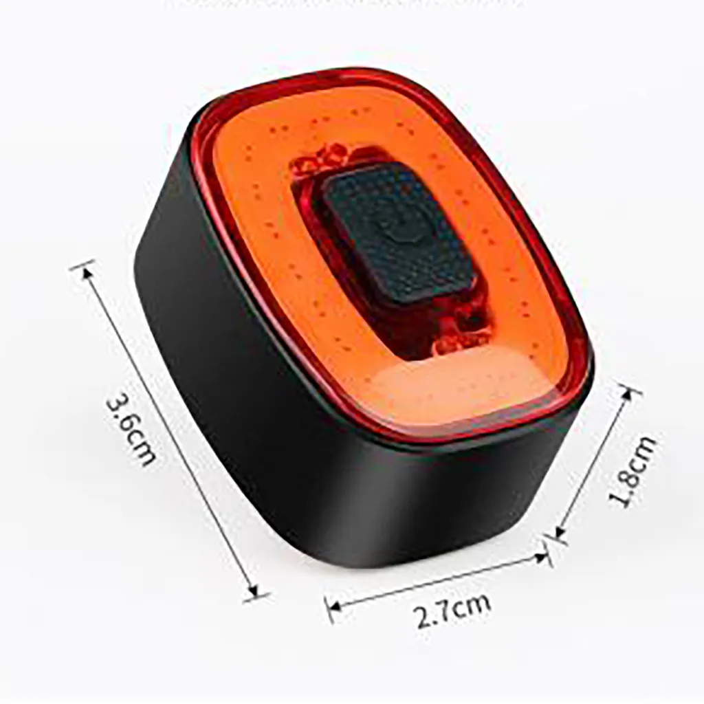 Bicycle Smart Brake Light Sense Led Usb Charge Lamp Mtb Road Bike Rear Tail Light Waterproof Safety Warning Bike Light Ju1