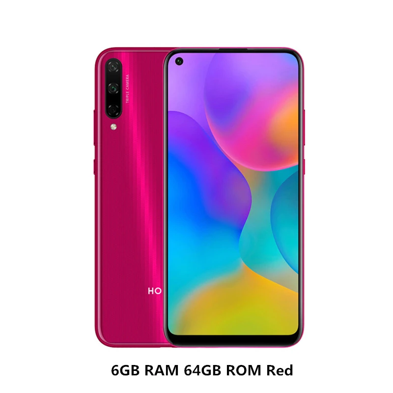 honor play 3, honor play 3, мобильный телефон, 6,39 дюймов, Kirin710F, четыре ядра, Android 9,0, распознавание лица, GPU, Turbo, мобильные телефоны - Цвет: 6GB 64GB Red