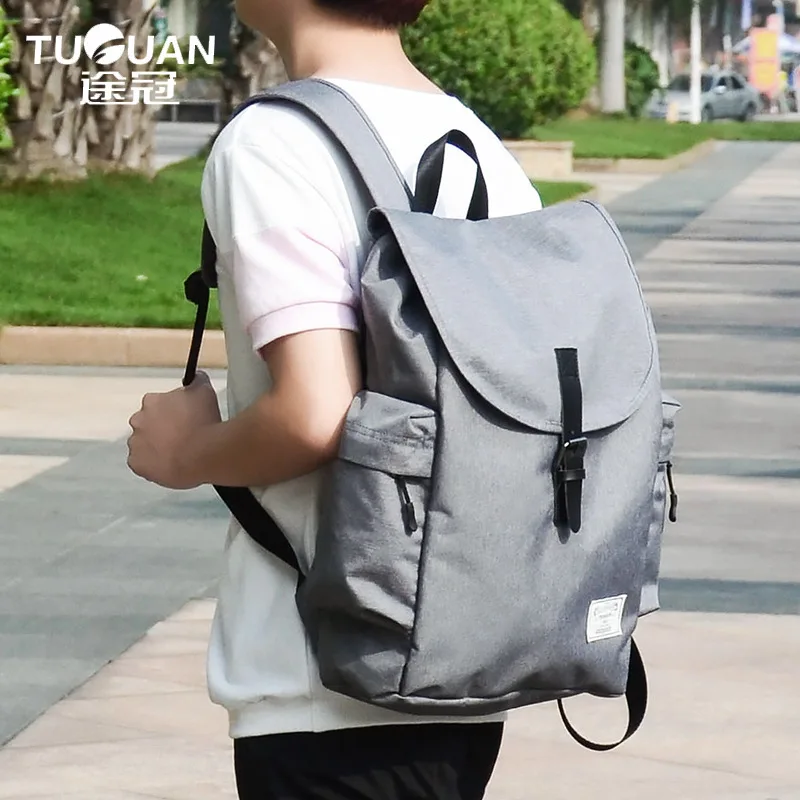 

Outdoor Sports Fitness Backpack Women's Korean-style Men Business Computer Backpack Riding Canvas Bag Backpack