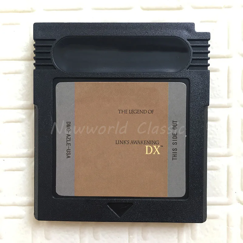 Links Awakeing black Legen of ZLink's Awakening DX испанский язык 16 бит игровая консоль для видео игровая карта-картридж для общей версии США/ЕС - Цвет: Links Awakeing black
