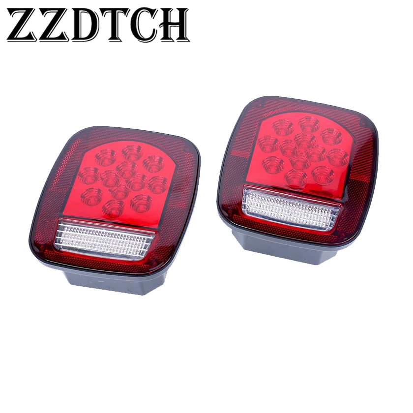 ZZDTCH 2 шт 12V 39 светодиодные задние фонари