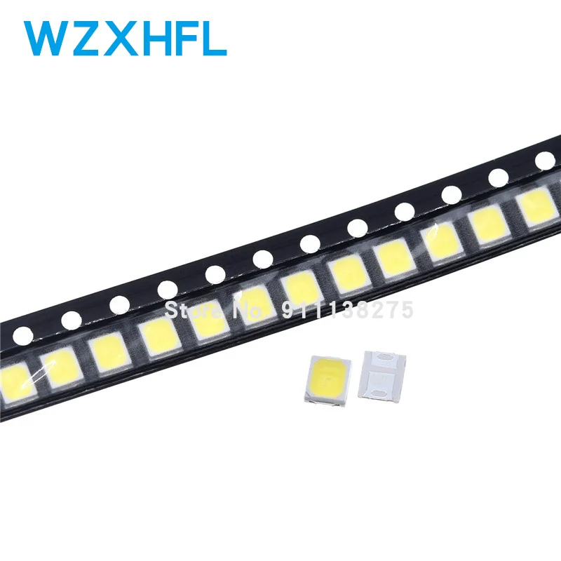 200 шт./лот 2835 SMD чистый белый/натуральный белый/теплый белый/холодный белый