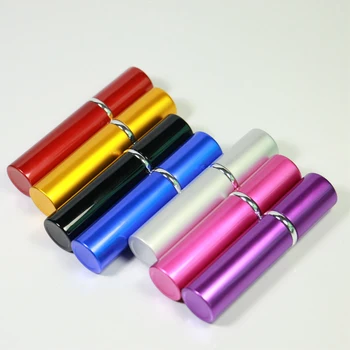 

BalleenShiny 5ml Perfume Bottle Fine Mist Sprayer Portable Cosmetic Hydration Spray Bottle Aluminum Empty Travel Bottle Supply