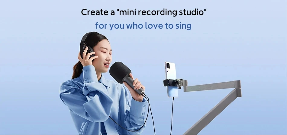 Orignal Xiaomi MIJIA K-song Microphone KTV-level Stereo Sound Effect|Can Double Duet 9 Kinds Of Interesting Sound Effects Newest2022 Original Xiaomi MIJIA K-song Microphone KTV-level Stereo Sound Effect|Can Double Duet 9 Kinds Of Interesting Sound Effects