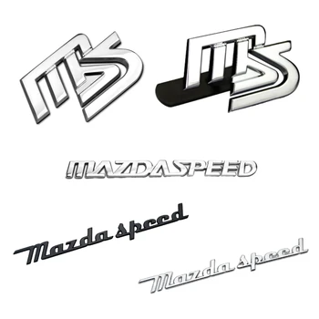 

Car Stickers Grill Badge For Mazda MS Logo Speed CX4 6 Atenza 3 Axela 2 MX5 CX7 CX5 CX9 323 RX8 626 CX30 Bt50 Auto Accessories