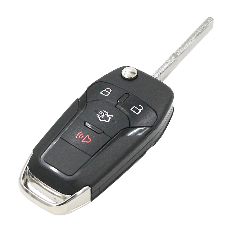 

CN018067 4 Button Flip Remote Keyless Entry Fob with 315MHz 49 Chip For Ford Fusion 2013-2015 FCC N5F-A08TAA HU101