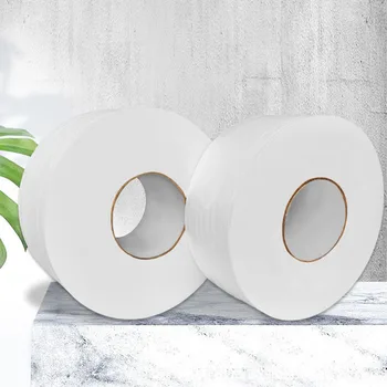 

Home Bath Paper Tissue 4Layer Thicken Roll Toilet Paper Towels Top Quality Soft Native Wood Jumbo Tissue Roll Home Rolling Paper