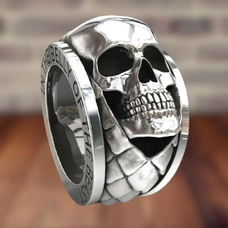 bijvoeglijk naamwoord Surrey vriendelijke groet Luxe Skull Heren Ringen Goedkope Sieraden Accessoires Groothandel Sieraden  Mannen Ringen Halloween Ringen Voor Mannen Cool Stuff Chunky Ringen|Ringen|  - AliExpress