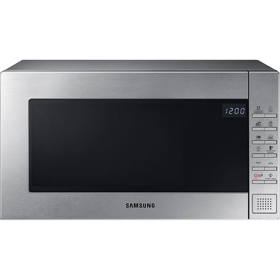 Микроволновая печь SAMSUNG GE88SUT/BW 800Вт 23л серебристый | Бытовая техника