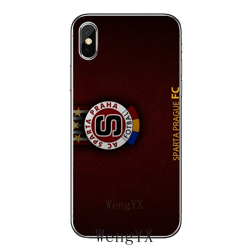 Спарта Прага логотип для iPhone 11 pro XR X XS Max 8 7 6s plus SE 5S 5c iPod Touch 5 6 Чехол - Цвет: Prague-Logo-A-07