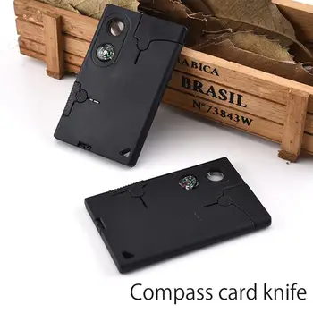 10 in 1 Outdoor Camping Survival Pocket Multi Tool Card Emergency EDC Knife Hiking Cycling Fishing Mountaineering Accessories 5