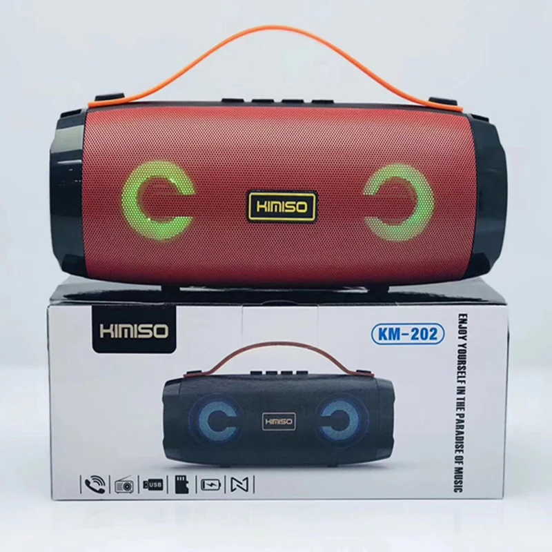 Portable Bluetooth speaker Multifunctional Outdoor Portable Card Sound Bass Gun Small Battle Drum Bluetooth speaker