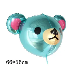 Heart Bear Foil Balloon - Perfect for Birthdays, Valentine's Day, and Wedding Decorations (Iridescent)
