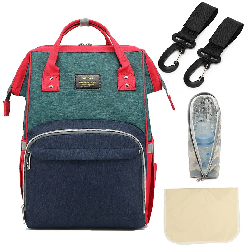 Сумка для подгузников для мам, большой вместительный дорожный рюкзак для кормления, сумка для ухода за ребенком, bolsa maternidade, детские сумки для мам - Цвет: LE303