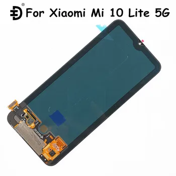 

6.57" AMOLED Original For Xiaomi Mi 10 Lite 5G LCD Display Touch Screen Digitizer Display For Xiaomi 10 Lite 5G LCD Replacement