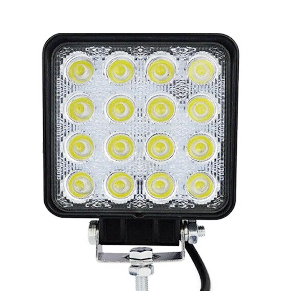 Рабочий светильник 4,2 дюйма 48W 12 V-24 V LED пятно света/прожектор светодиодный для внедорожный противотуманный фонарь трактор Рабочая лампа для грузовика внедорожный ATV мотоцикла