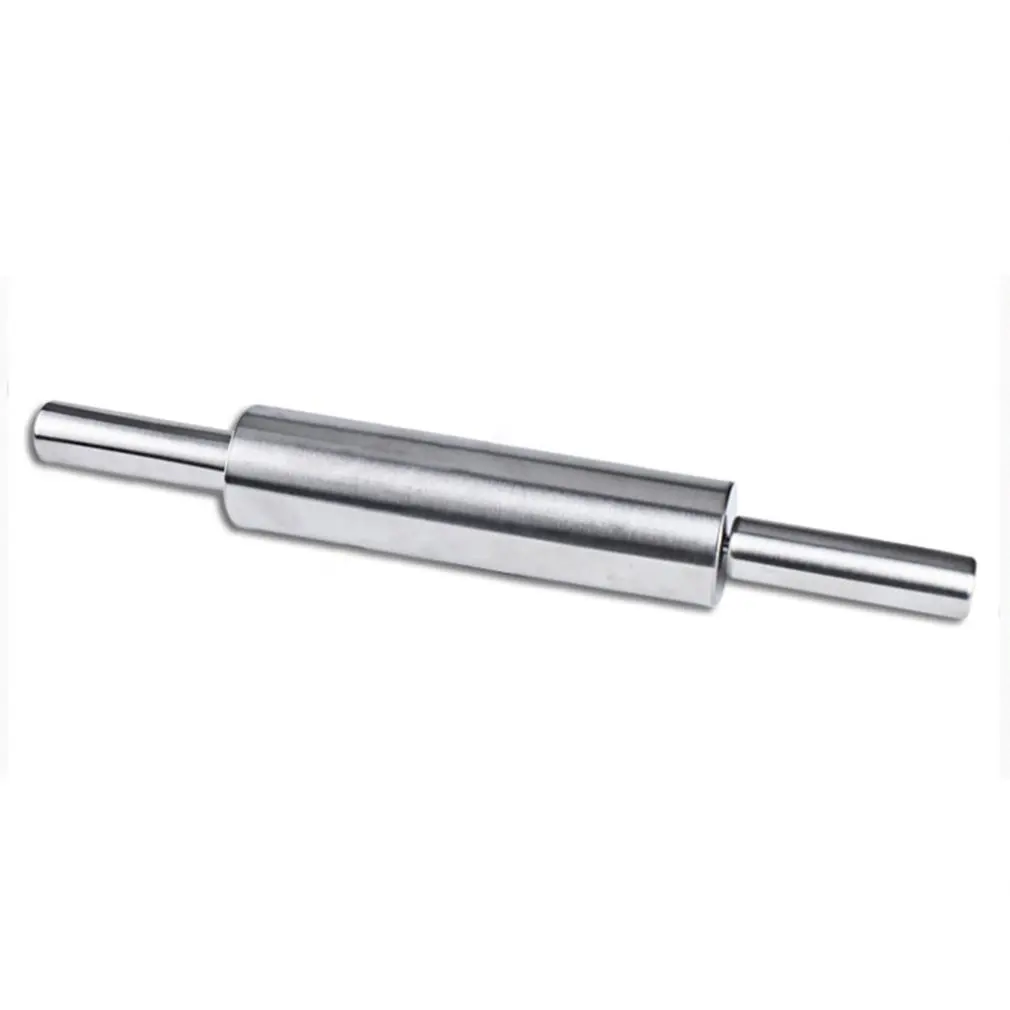 Нержавеющая сталь Скалка антипригарная Пищевая силиконовая Рабочая тесто пельменей ролик кухонные продукты