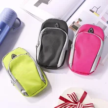 Нарукавная Спортивная нарукавная сумка для мобильного телефона, мужская и женская нейлоновая сумка на плечо для бега, фитнеса, верховой езды