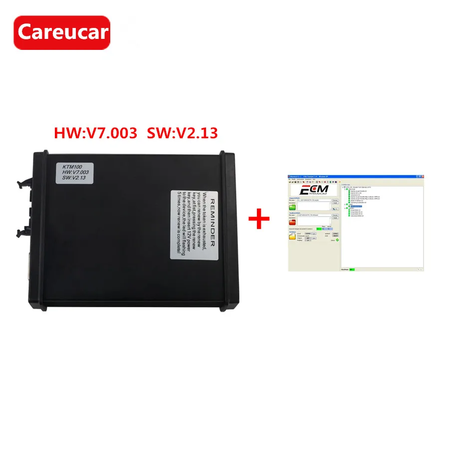 KTAG V2.13 KTAG FW V7.003 KTM100 KTAG ECU Инструмент для программирования мастер-версия может выбрать ECM TITANIUM V1.61 с 18475 Драйвером - Цвет: Зеленый