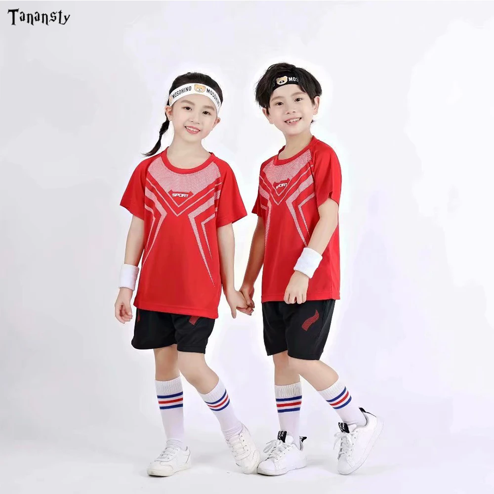 Camisetas de entrenamiento de fútbol para niños y niñas, uniforme de baloncesto, camisetas pantalones trajes deportivos, 2021|Camisetas de baloncesto| - AliExpress