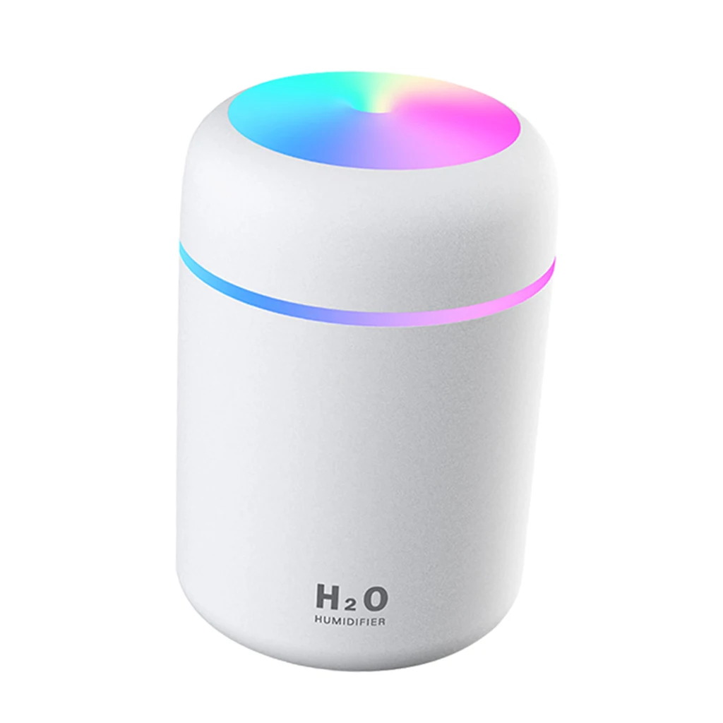 Electric Air Mist Humidifier 300ml Essential Oil Diffuser Home Fragrance USB Aromatherapy Home Car Frangrance Night Light