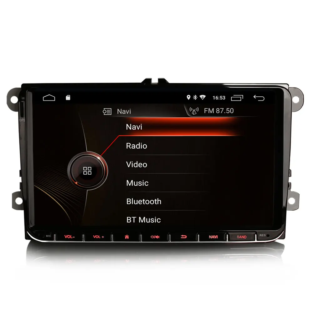 Автомобильный мультимедийный плеер с радио 9 &quotAndroid 10 0 OS GPS для Seat Leon MK2 2004-2013 и Toledo