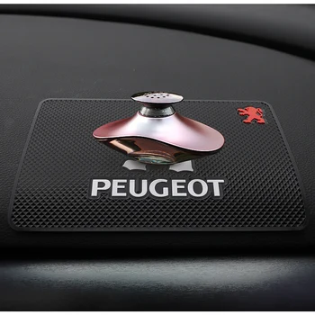 

1Pcs Car Non-Slip Mat Interior Dashboard Phone PVC Silicone Anti-Slip Pad For Peugeot 206 207 208 301 307 308 406 407 408 508