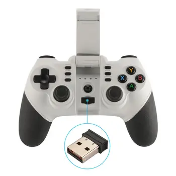

ZM-X6 Wireless Bluetooth Gamepad Controller Remote for IPhone 8/7/6S Black/White