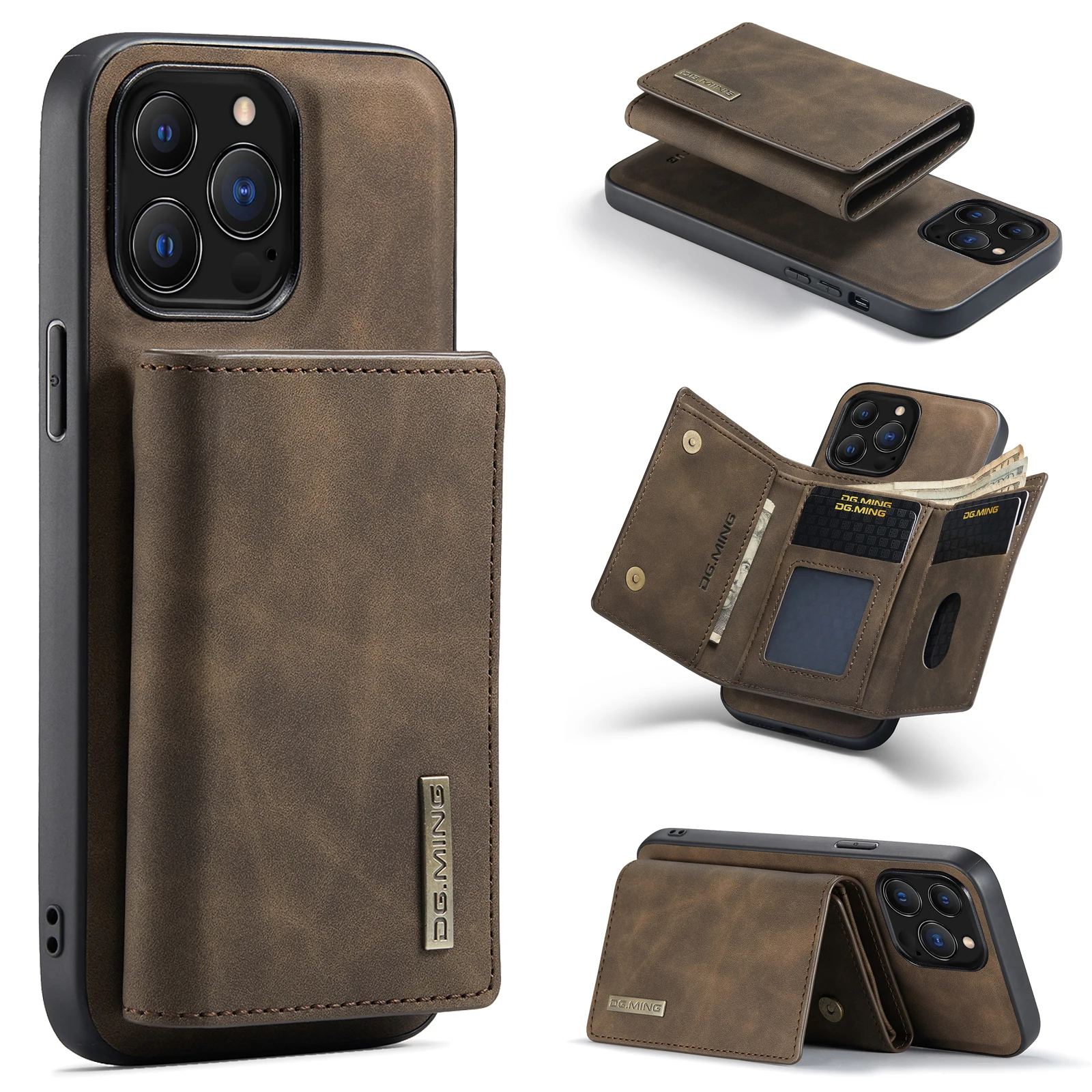 Leather Card Pocket iPhone Case