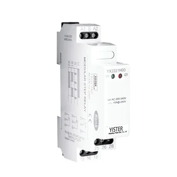

YX2221 Universal relay bistable setp relay electric timer universal change-over switch relay AC/DC24-240V 5A 16A