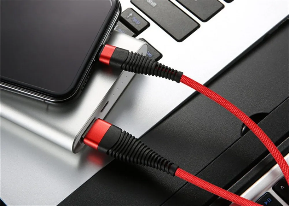2.4A type C mi cro USB кабель для быстрой зарядки для samsung S10 9 8 7 huawei Xiaomi mi 9 redmi k20 мобильный кабель для зарядки телефона