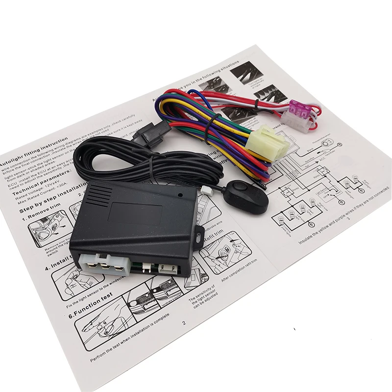 Il sistema di sensori di luce Auto per Auto 12V controlla automaticamente le luci accese e spente dal sensore di luce - Image 5