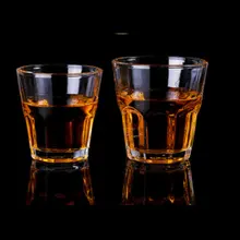 10 шт./лот, 100 мл/160 мл, закаленное восьмиугольное стекло для рекламы, стекло для пива, виски, вина, закаленное стекло, бар, KTV чашка