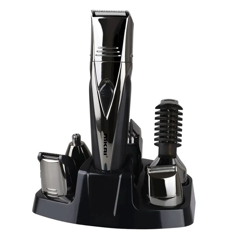  Electric Hair Clipper Rechargeable Low Noise Hair Trimmer Hair Cutting Machine Beard Shaver Trimer 