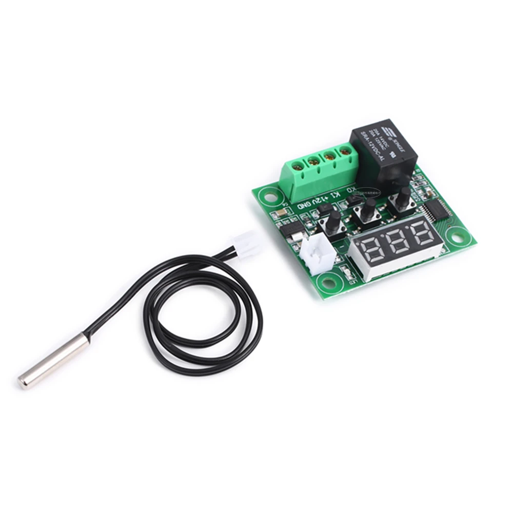 W1209 50100C DC 12V digital temperature controllear thermostat