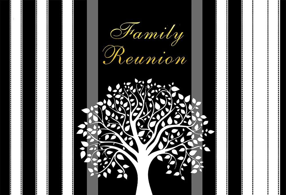 DaShan 14x10ft Welcome Family Reunion Backdrop Black Stripes Family Reunion Party Photography Background Family Golden Trees Cake Table Banner Family Celebration Party Photo Studio Props DaShan 14x10ft Welcome Family Reunion Backdrop Black Stripes Family Reunion Party Photography Background Family Golden Trees Cake Table Banner Family Celebration Party Photo Studio Props