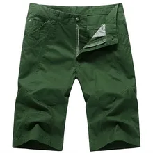 CYSINCOS шорты мужские тактические Короткие карманные плюс размер летние Брендовые мужские повседневные Шорты однотонные мешковатые шорты военные на молнии