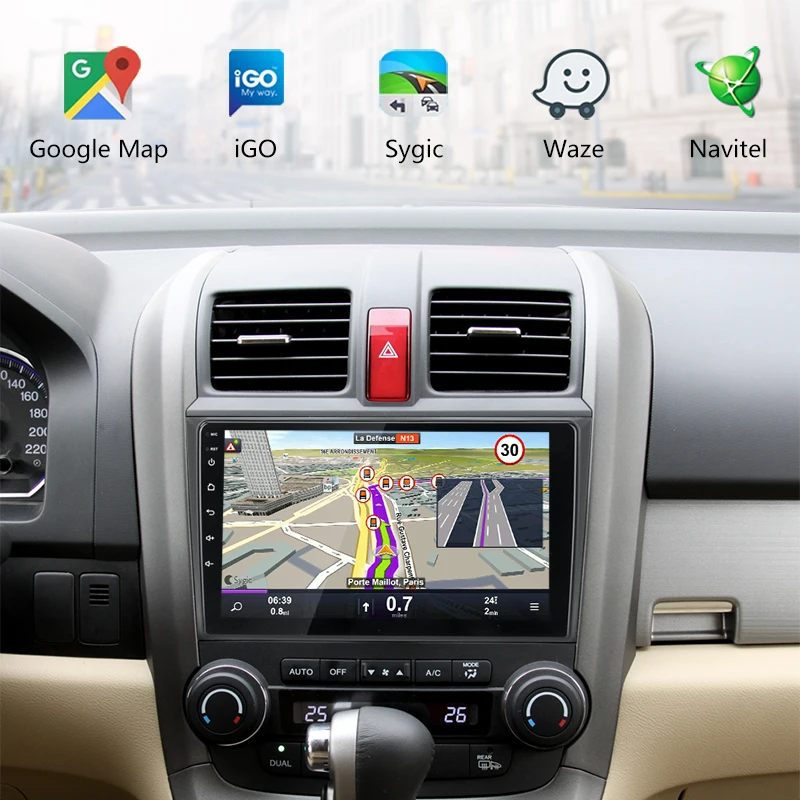 Top Jansite 4G Wifi RDS 9" Car Radio Android For Honda CR-V 2007-2011 HIFI 2G+32G Touch screen multimedia video players with Frame 4 Top Jansite 4G Wifi RDS 9" Car Radio Android For Honda CR-V 2007-2011 HIFI 2G+32G Touch screen multimedia video players with Frame 4