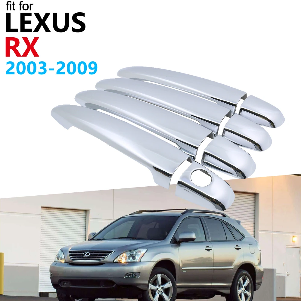 Роскошный хромированный комплект обшивки внешней ручки для Lexus RX 2003 ~ 2009 XU30